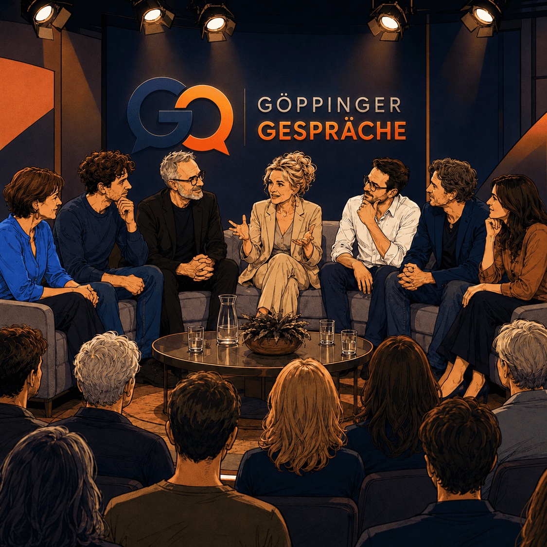 Öffnet die Seite 'Start der „Göppinger Gespräche“ - Das neue Talk-Format für unsere Stadt – Reinschauen, zuhören, mitreden! - Handballstadt Göppingen Mythos, Menschen, Tradition und Zukunft - Freitag, 9. Oktober 2026, 19:00–21:00 Uhr'